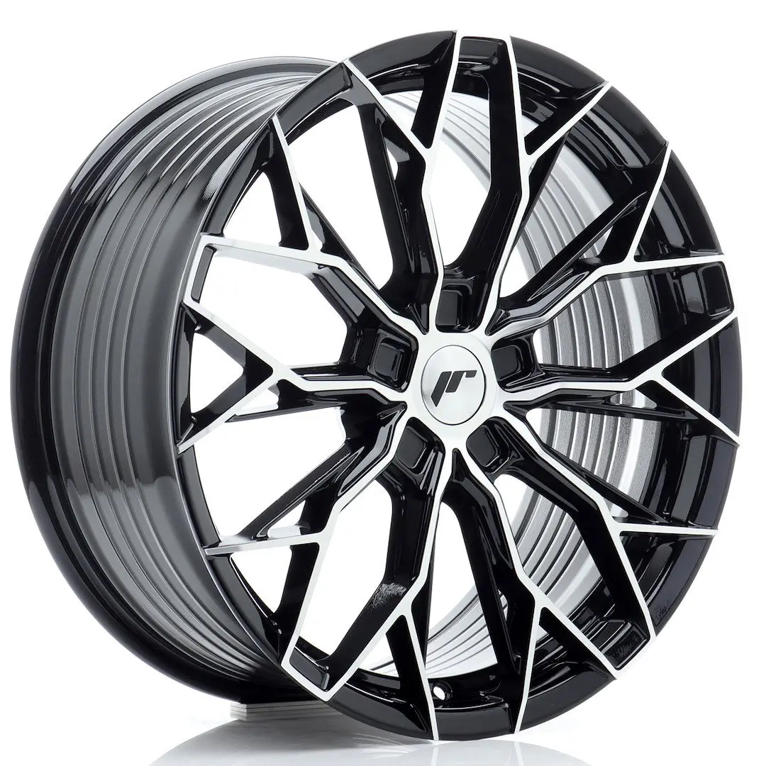 Japan Racing Wheels Jr49 Gloss Black Machined Face 19*8 1