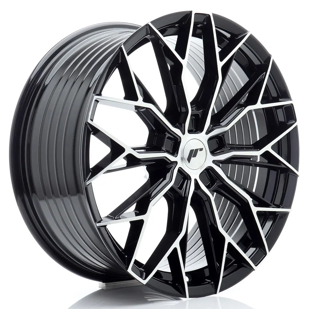 Japan Racing Wheels Jr49 Gloss Black Machined Face 20*9 1
