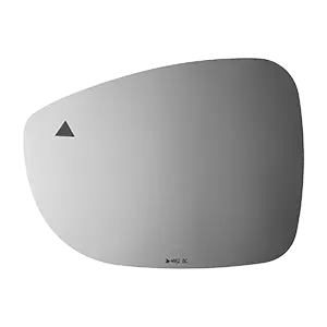 Burco - Driver Side View Mirror W Blind Spot Cross Path For Chrysler Pacifica Lh Flat Bldspt Crspth Fitover 1