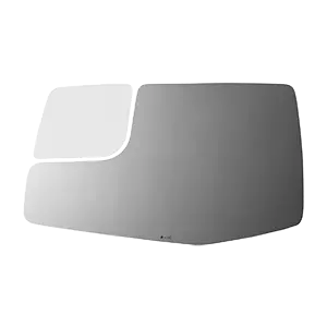 Burco - Driver Side View Mirror For Chev Silverado Sierra 1500 Lh Lower Flat E C Fitover - 4795 (Glass Only - Backing Plate Not Included) 1