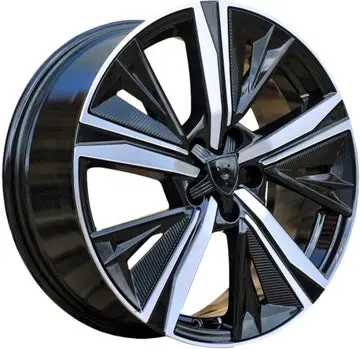 Replica For Citroen Peugeot 1187 Black Polish 18*7.5 1