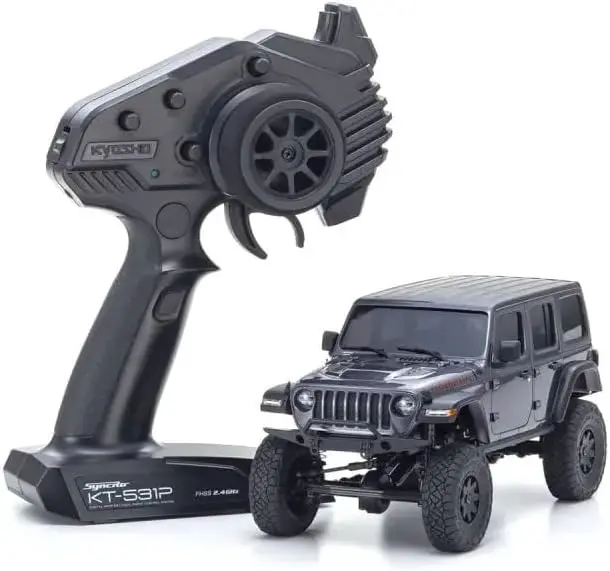 Kyosho 32521Gm Mini-Z 4×4 Jeep Wrangler Unlimited Rubicon Granite Crystal Metallic Rs 1
