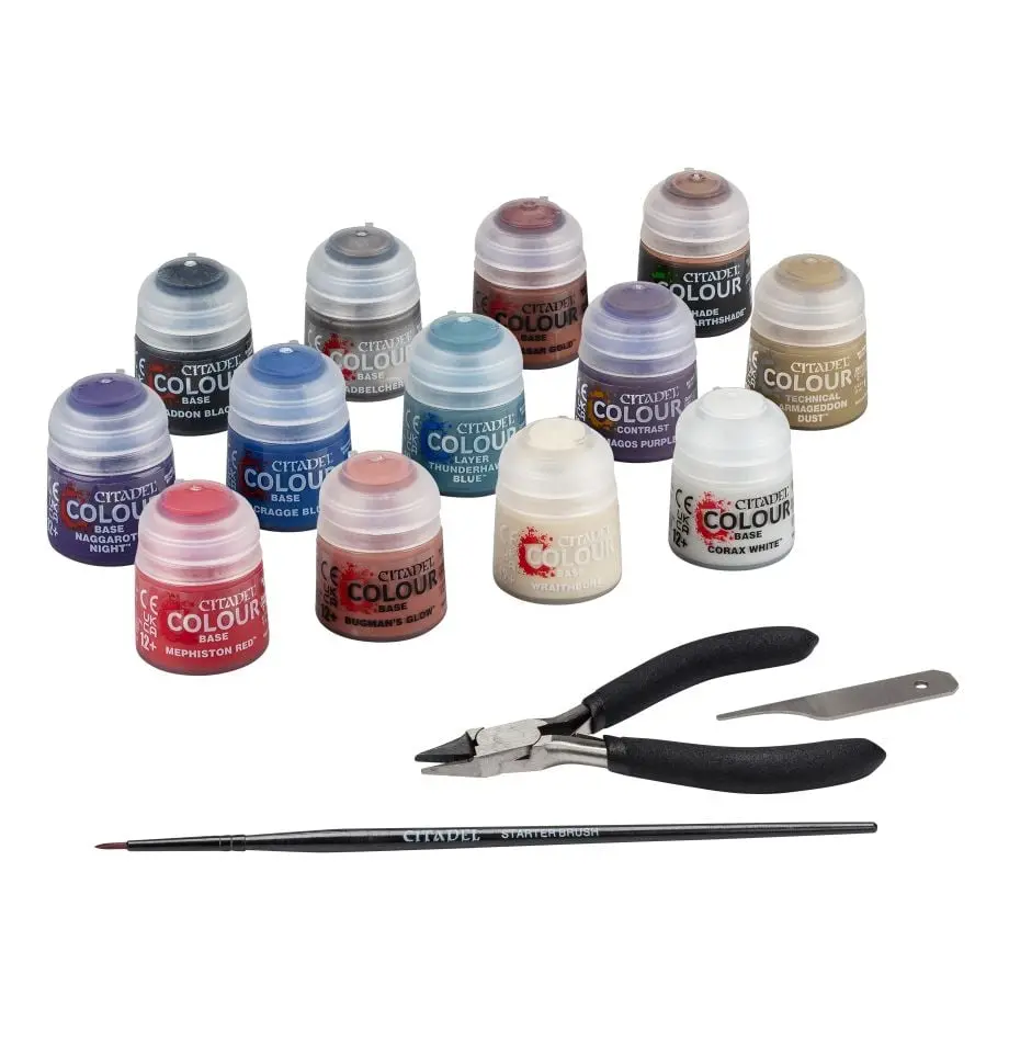 Warhammer 40K Paints & Tool Set 1