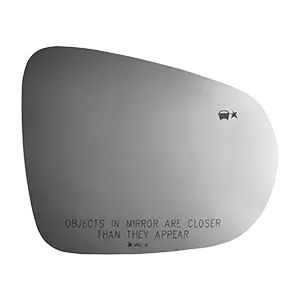 Burco - Passenger Side View Mirror W Blind Spot For Chev Trailblazer Rh Convex Bldspt Fitover - 5863B (Glass Only - Backing Plate Not Included) 1