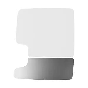 Burco - Driver Side View Mirror For Chev Silverado Sierra Hd Lh Lower Convex - 5929 (Glass Only - Backing Plate Not Included) 1