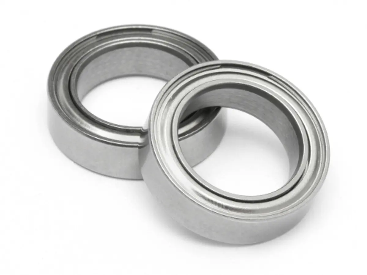 Fasteddy 5X10x3 Metal Shielded Bearing Mr105zz/W3-Zz 1 Bearing Tfe2624 1