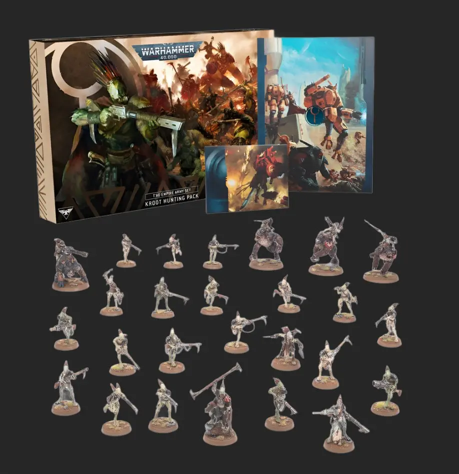 T'au Empire Army Set: Kroot Hunting Pack 1
