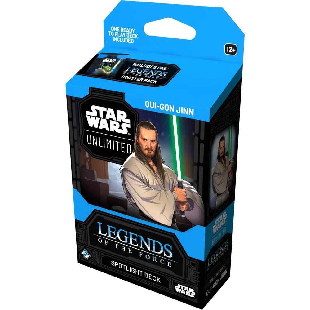 Star Wars: Unlimited - Legends Of The Force Spotlight Deck - Qui-Gon Jinn 1
