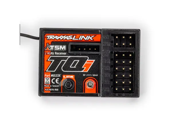Receiver, Micro, Tqi 2.4Ghz With Telemetry & Tsm (5-Channel) 6533X 1