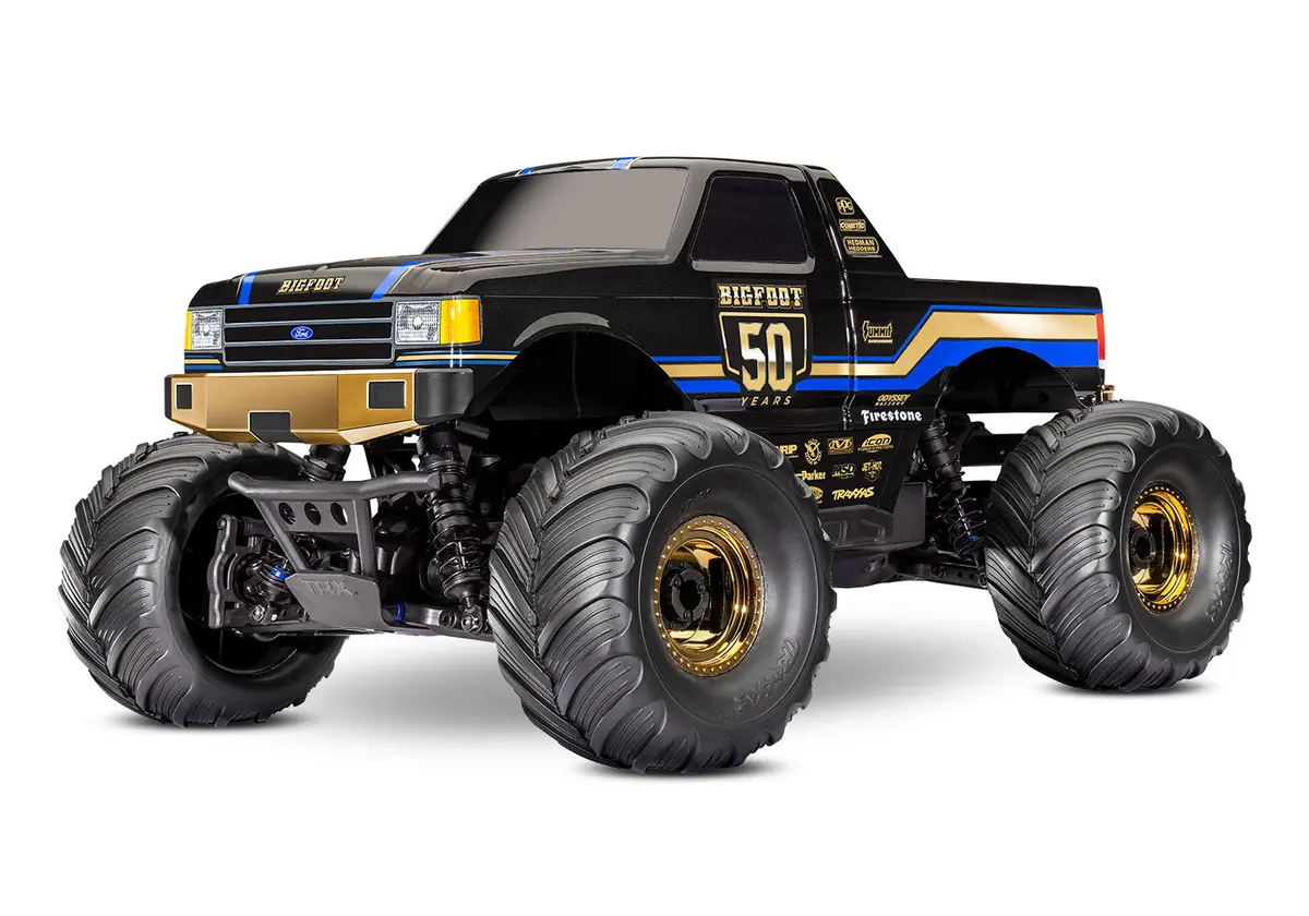 Bigfoot No. 8 4X4 Black 50Th Anniversary Body 9020-50Th 1