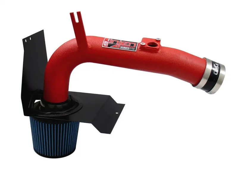 Injen Wrinkle-Red Cold Air Intake System – Fits 2008–2013 Subaru Wrx And Sti 2.5L Turbo 1