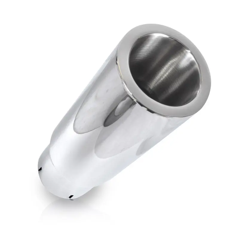Stainless Works Double-Wall Exhaust Tip – 3-Inch Body, 2.5-Inch Inlet – Straight-Cut Design 1