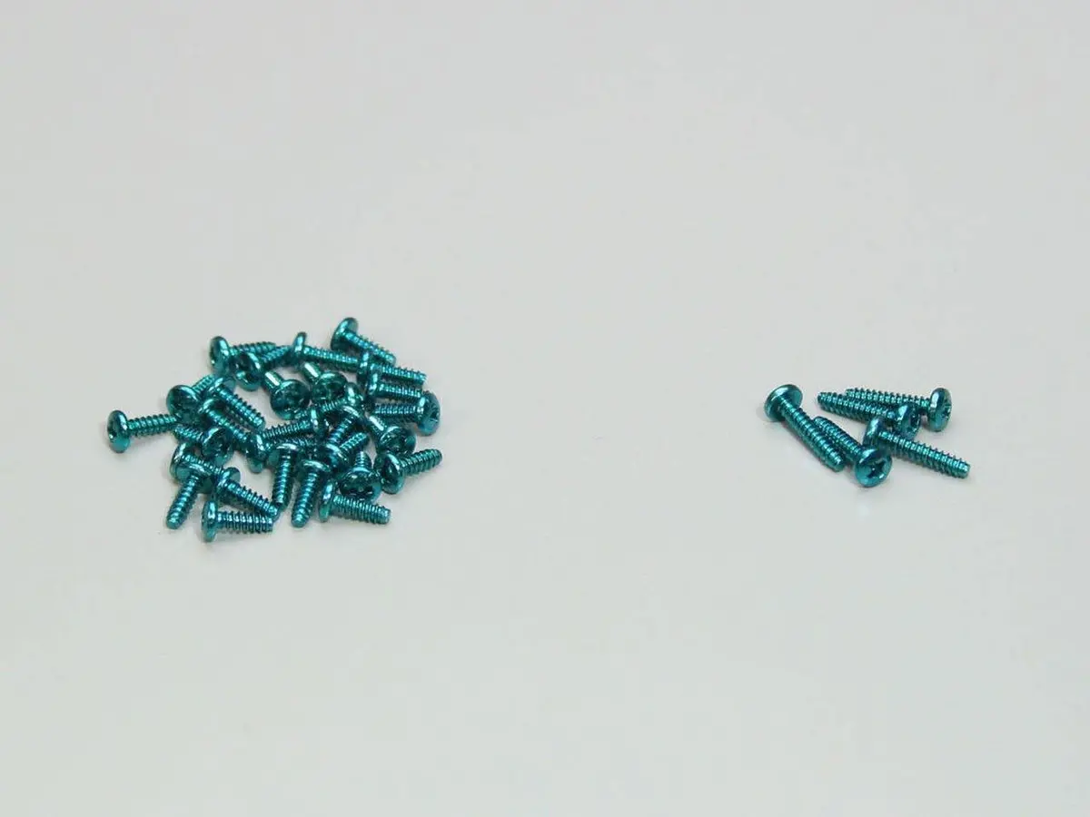 Kyosho Mini-Z (Mzw18bl) Color Screw Set (Blue) 1