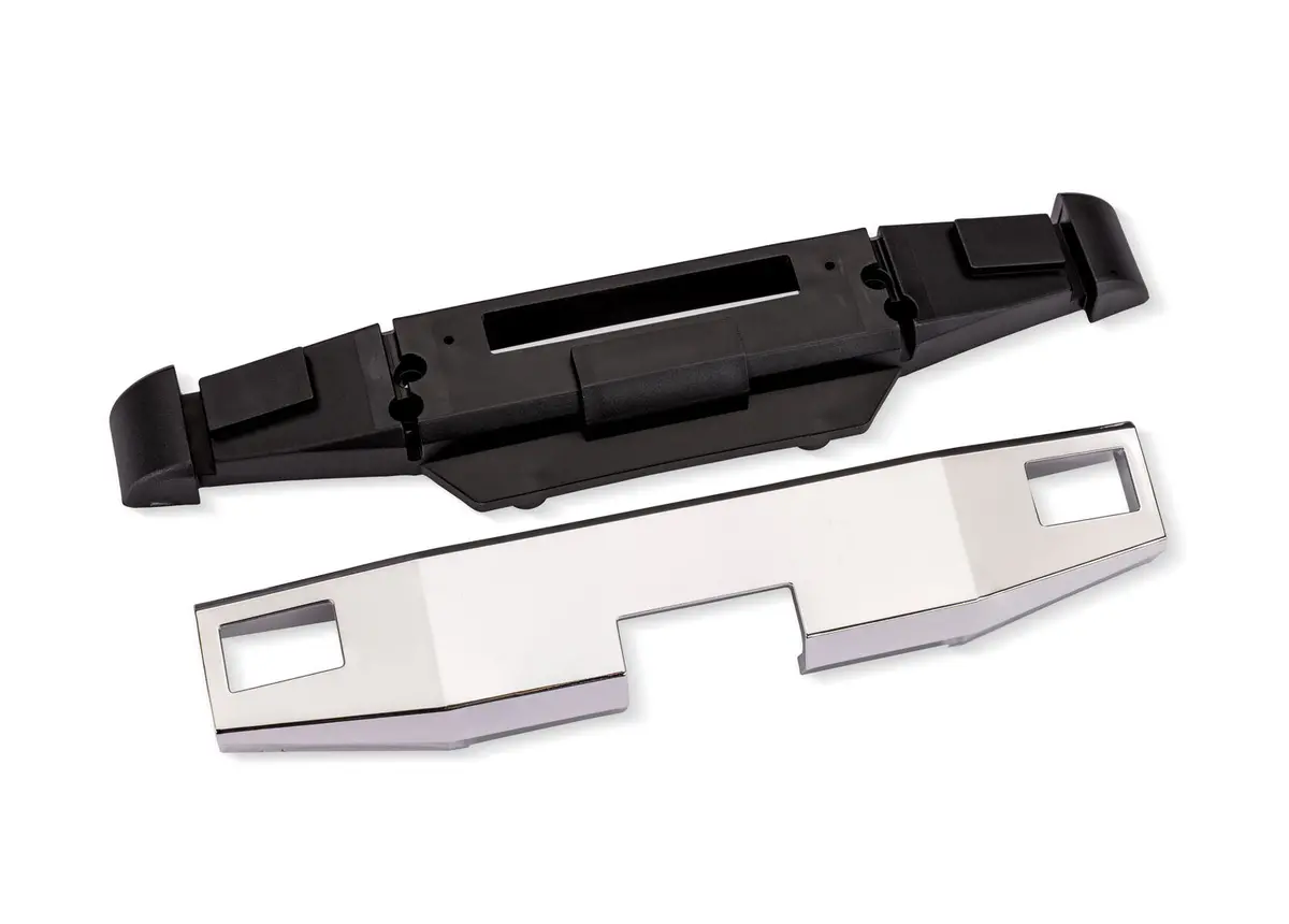 X-Truck Bigfoot #8 4X4 Chrome Front Bumper W/ Support 7686 1