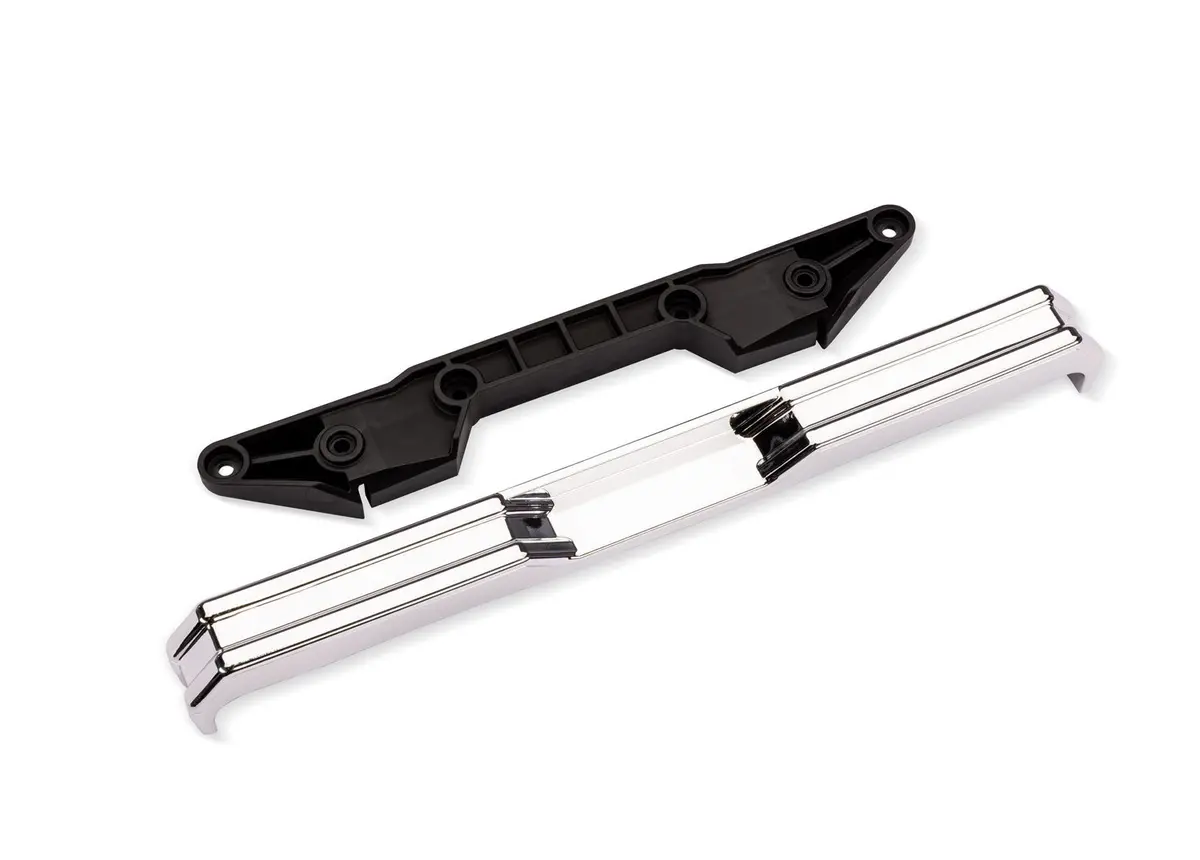 X-Truck Bigfoot #8 4X4 Chrome Rear Bumper W/ Support 7687 1