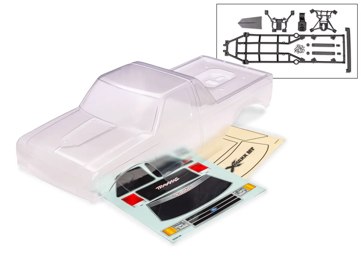 Heavy Duty X-Monster Ford F-150 Clear Heavy Duty Body 7691R 1