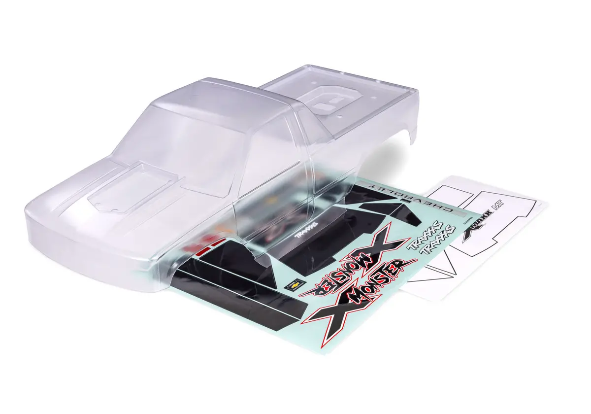 Heavy Duty X-Monster Chevrolet Gmt400 Ck Clear Body 7697 1