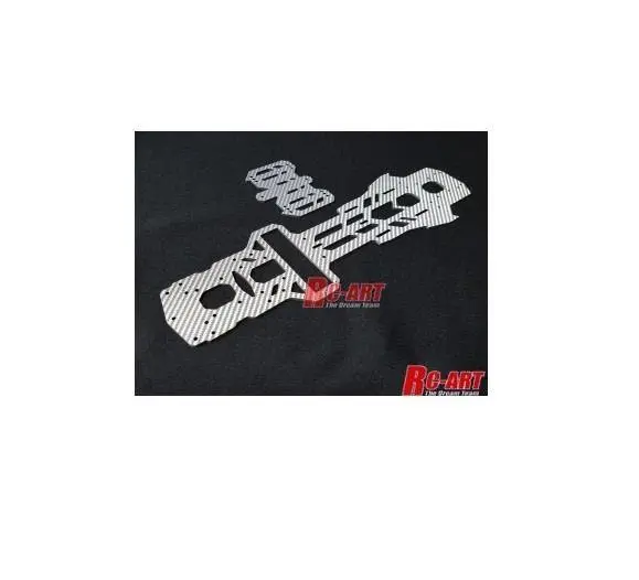 Rc-Art (Art2097) Ce-Rx Type-M Main Chassis Set Silver Ca 1