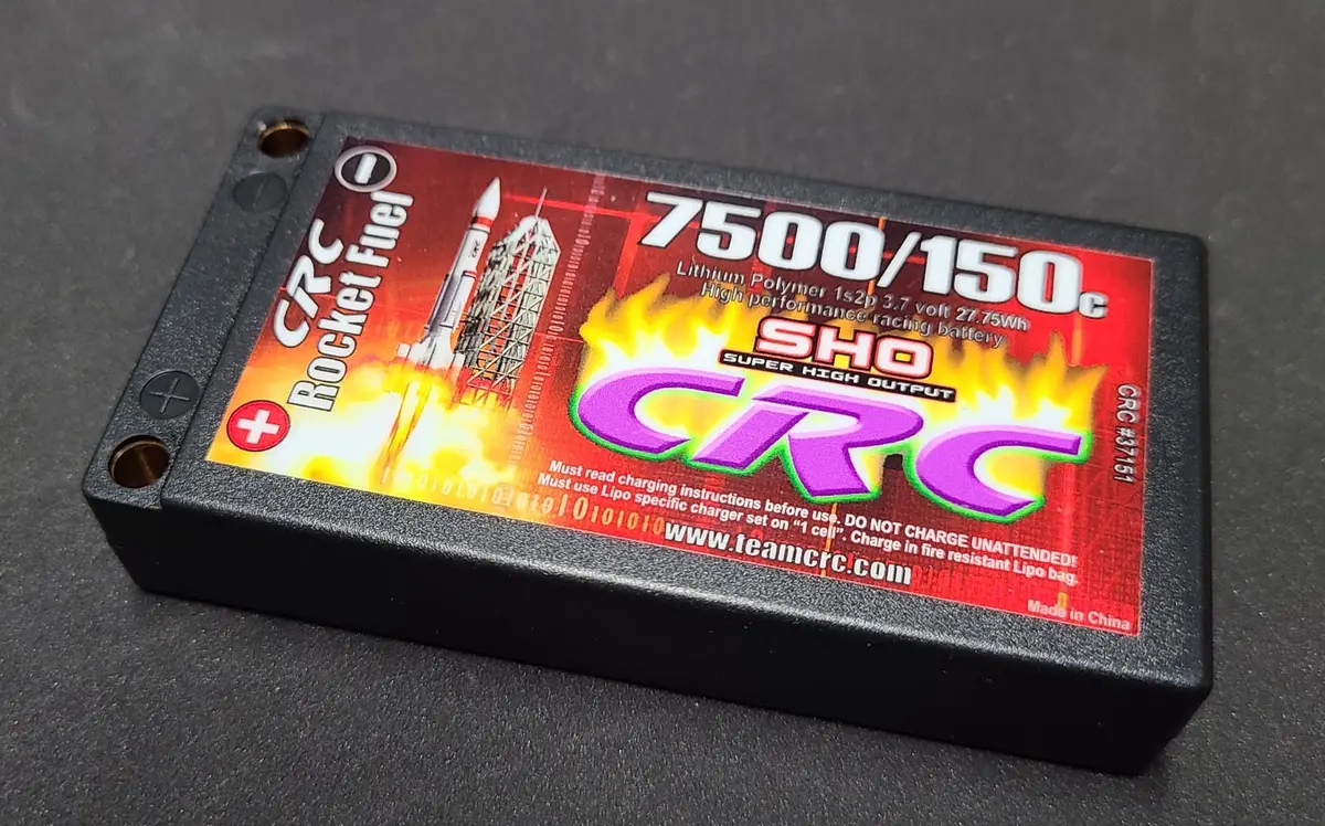 Crc 1S Rocket Fuel Battery Pack – 3.7V, Ultra-Low Ir, Sho – Super High Output Lipo 37151 1