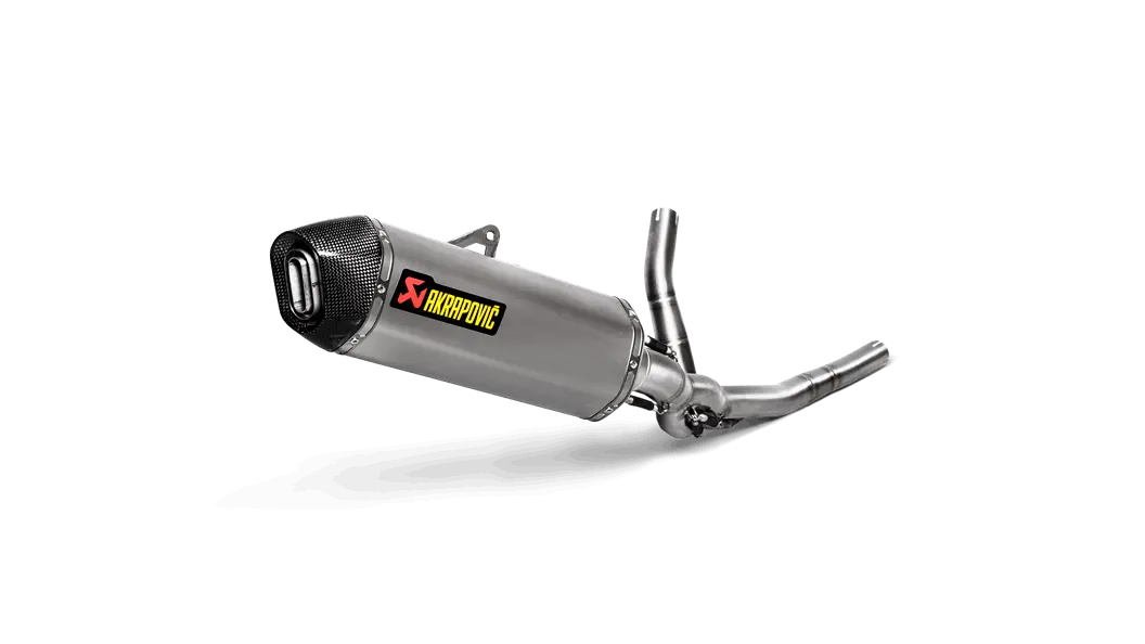 Akrapovic Slip-On Exhaust For Suzuki V-Strom 650 (2017–2020) 1