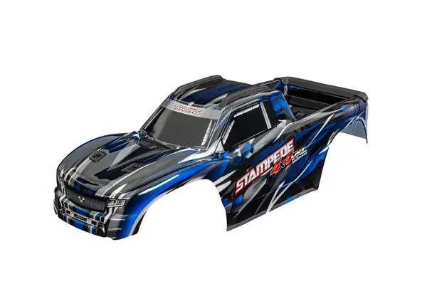 Stampede 4X4 Vxl Painted And Assembled Body With Clipless Mounting 9014 1