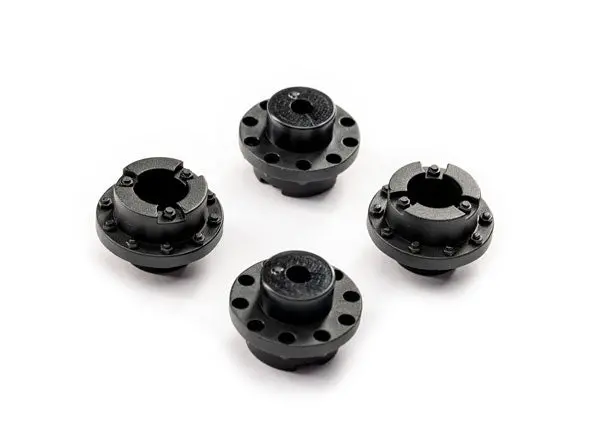 Center Wheel Caps Black (4) 9075 1