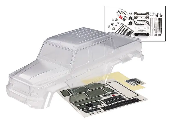 Body Mercedes-Benz G63 Clear 9129 1