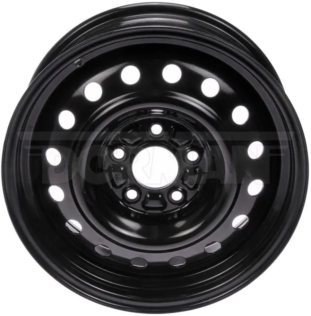 16" Dorman 16X6.5 Black Steel Wheel For Chrysler Sebring & Dodge Avenger (07-10) (939-122) 1