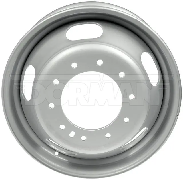 19" Dorman 19.5X6 Silver 10-Lug Steel Wheel For Dodge/Ram Hd(939-163) 1