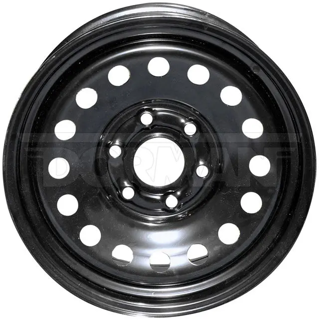 17" Dorman Black 6-Lug Steel Wheel  For Gm Trucks (Oe# 9595247, 9596426) (939-186) 1