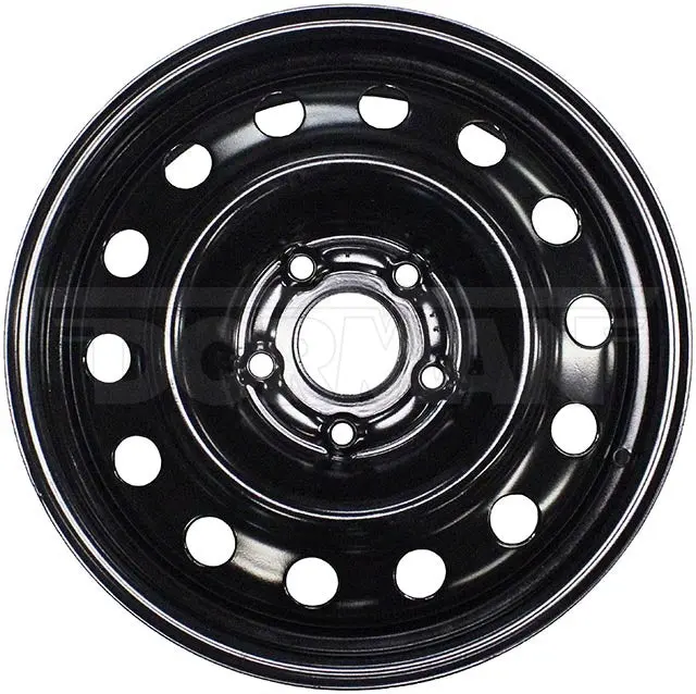Dorman 17x6.5 Inch Black Steel Wheel – Compatible with Select Chrysler and Dodge Models