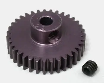 Robinson Racing Nickel-Plated 48 Pitch Pinion Gear 36T 1