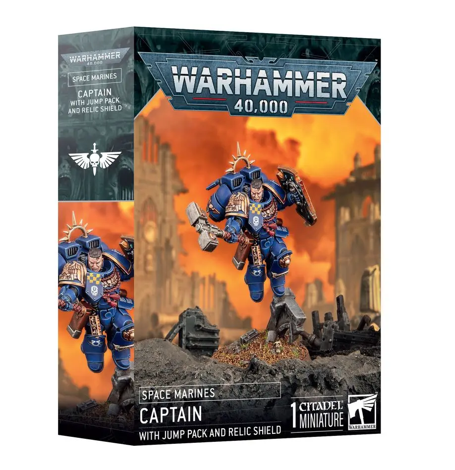 Space Marines: Captain With Jump Pack & Relic Shield 1