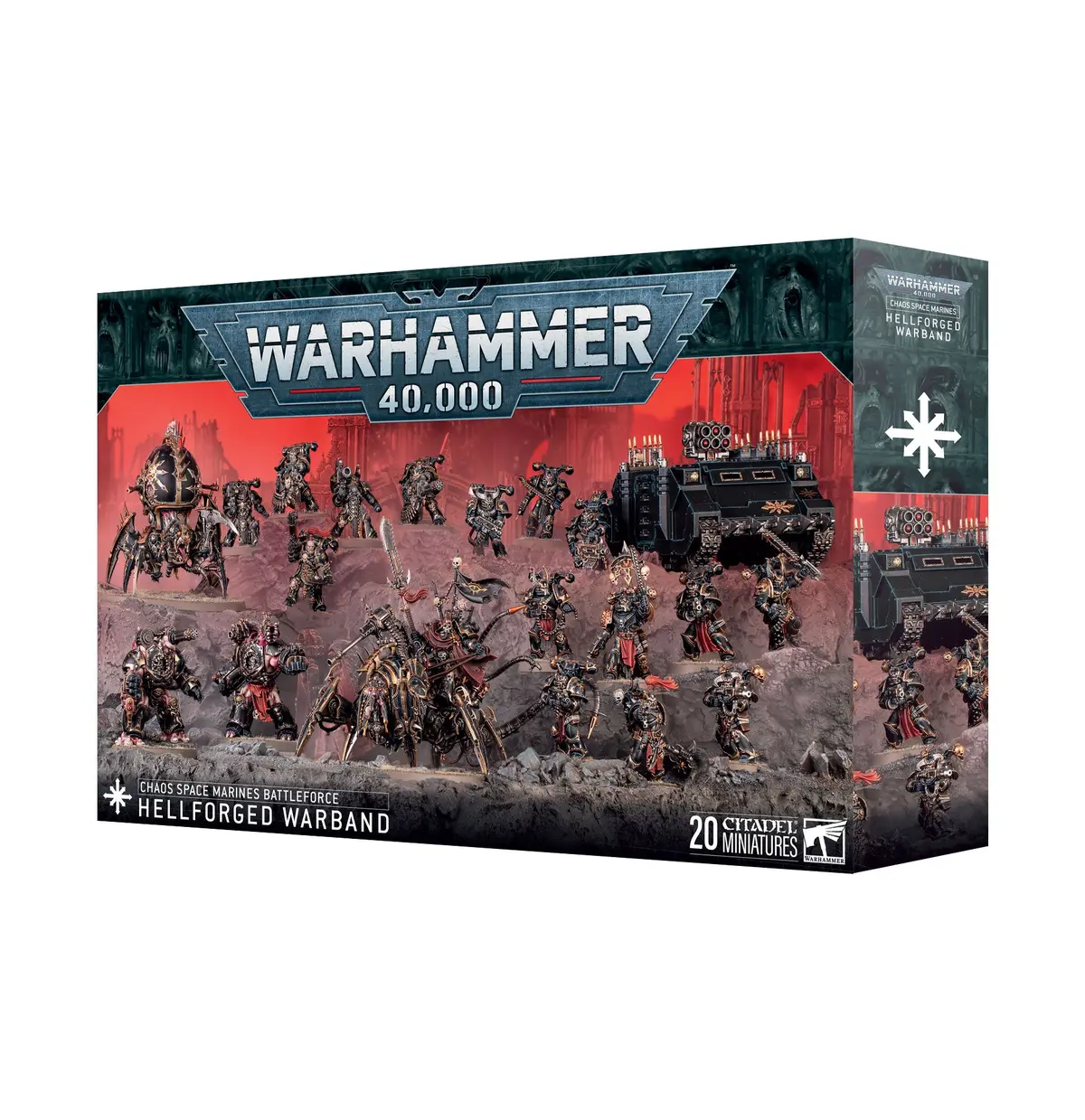 Chaos Space Marines: Hellforged Warband 71-43 1