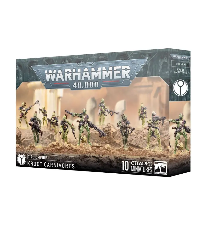 T'au Empire: Kroot Carnivore Squad 1