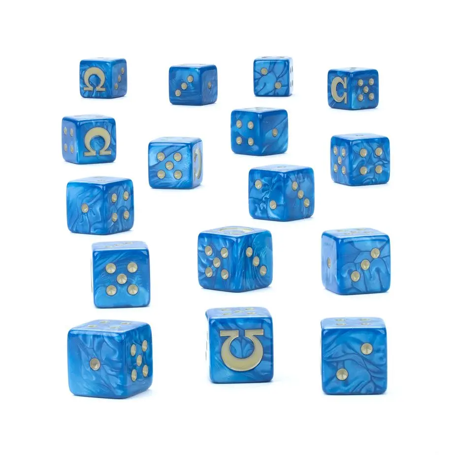 Wh40k Dice Set: Ultramarines 1