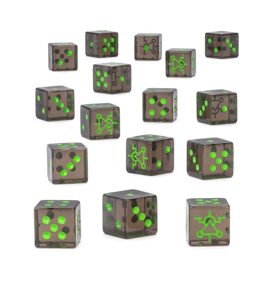 Wh40k Dice Set: Necrons Destroyer Cult 1