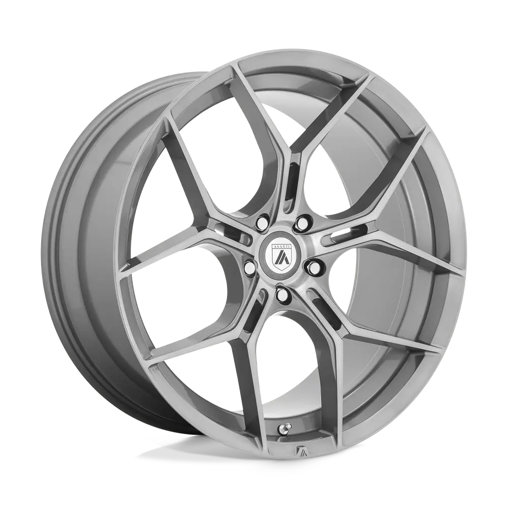 Asanti 20x9 Black Titanium-Brushed Alloy Wheel – 38mm Offset