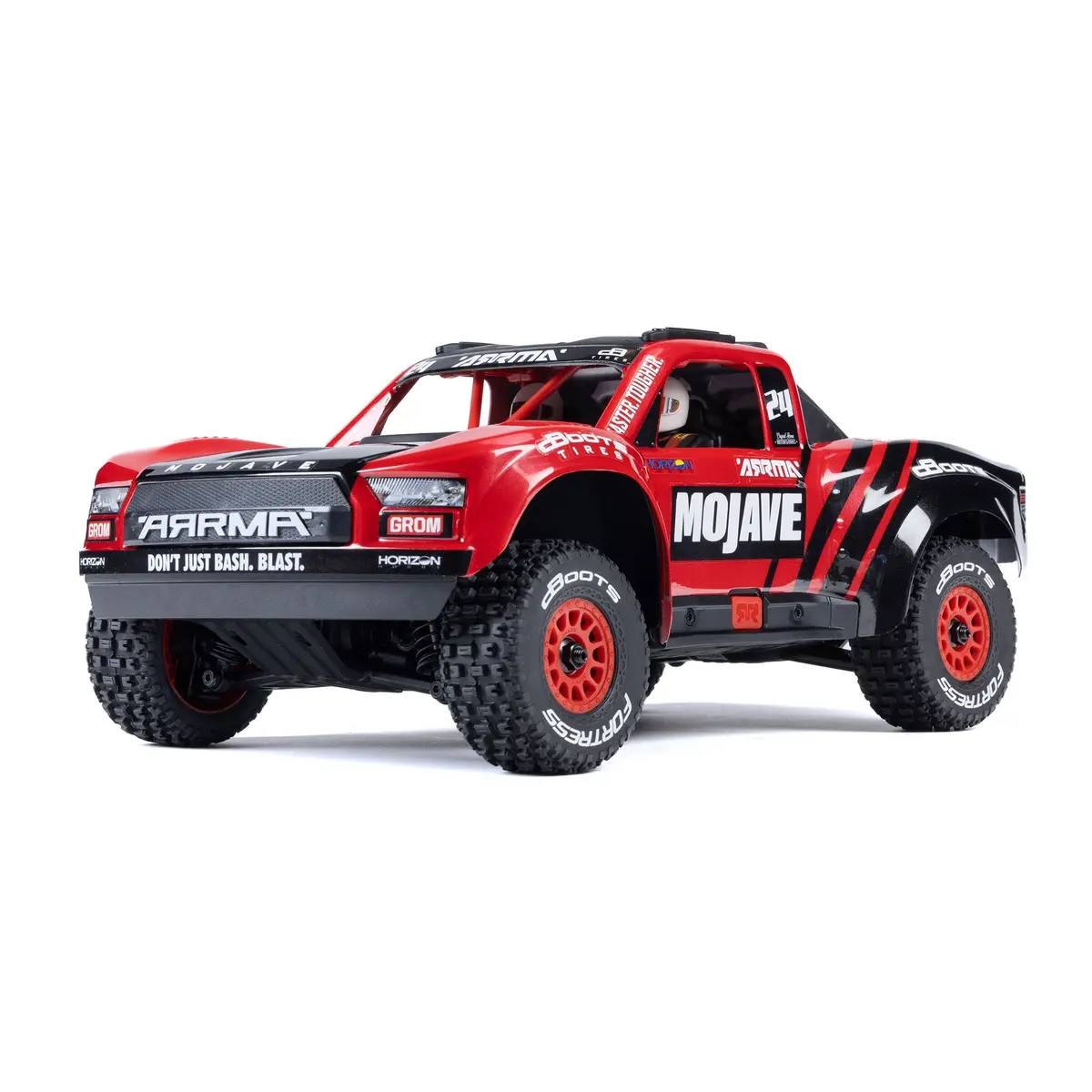 Mojave Grom Mega 380 Brushed 4X4 Small Scale Desert Truck Rtr With Battery & Charger Ara2104 1