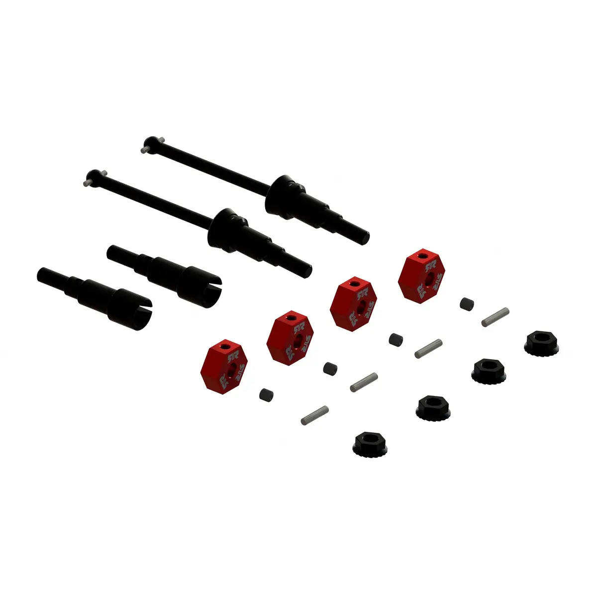 Arrma Metal Axle & Wheel Hex Set B (4Pcs) - Grom Ara311231 1