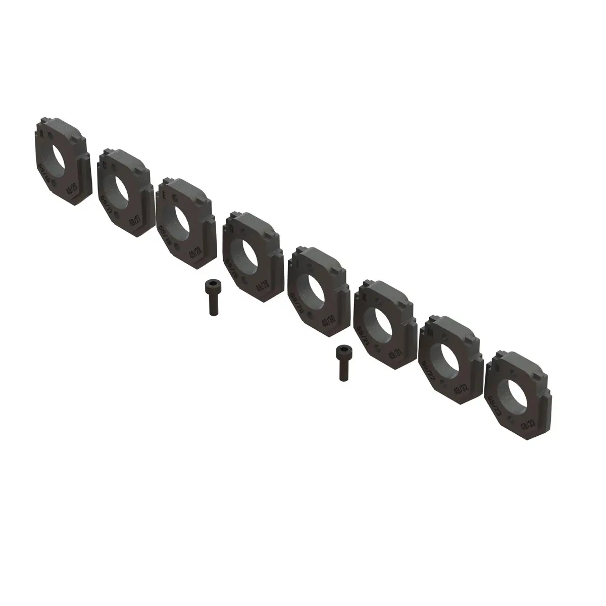 Arrma Motor Mount Set (8Pcs) Ara320744 1