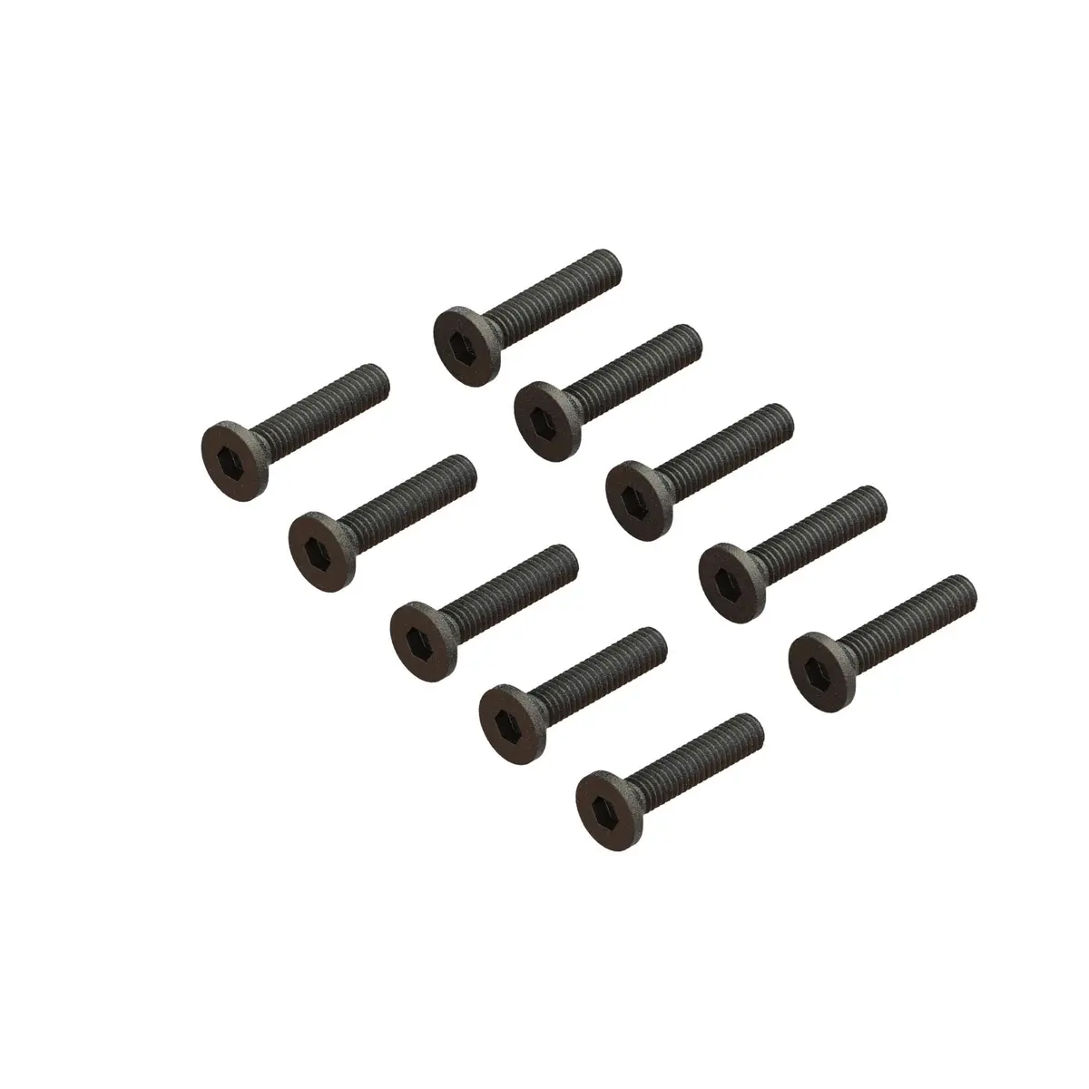 Flat Head Screw M2.5X12mm (10Pcs) 1