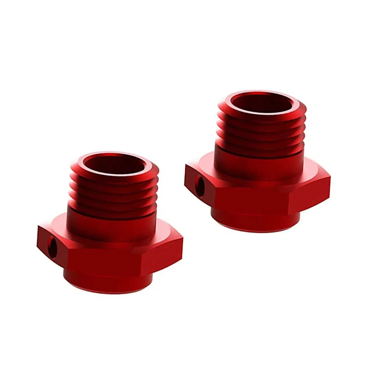Arrma Ar310484 Wheel Hex Alumn 17Mm/16.5Mm Red (2) Arac9416 1
