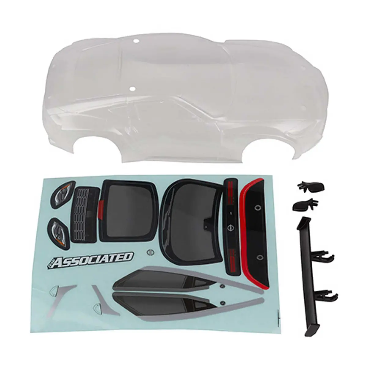 Associated Sr27 1/27 Sr27 2023 Nissan Z Body Set, Clear 21817 1