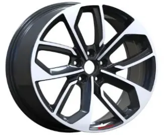 Replica For Audi 5979 Black Polish 19*8 1