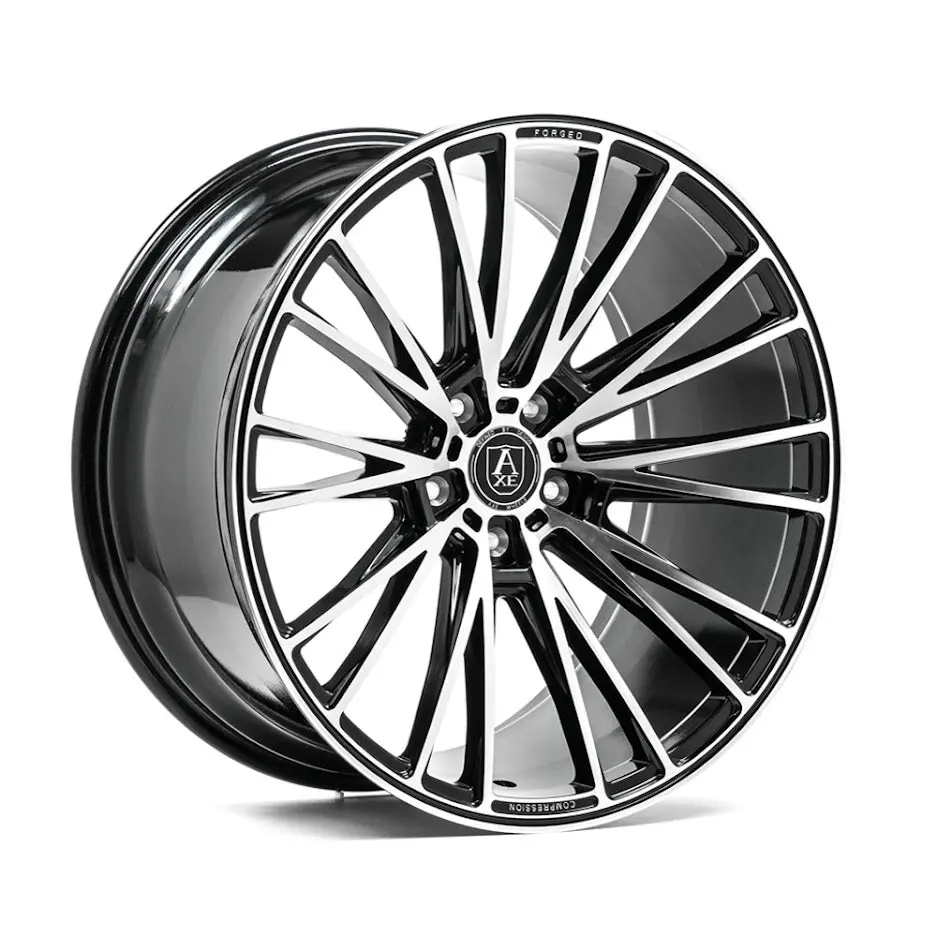 Axe Wheels Cf2 Gloss Black & Polished 22*9 1