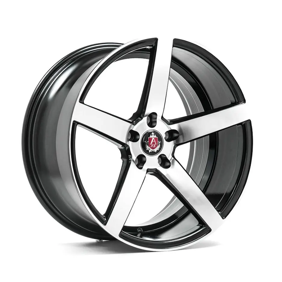 Axe Wheels Ex18 Black & Polished 20*9 1