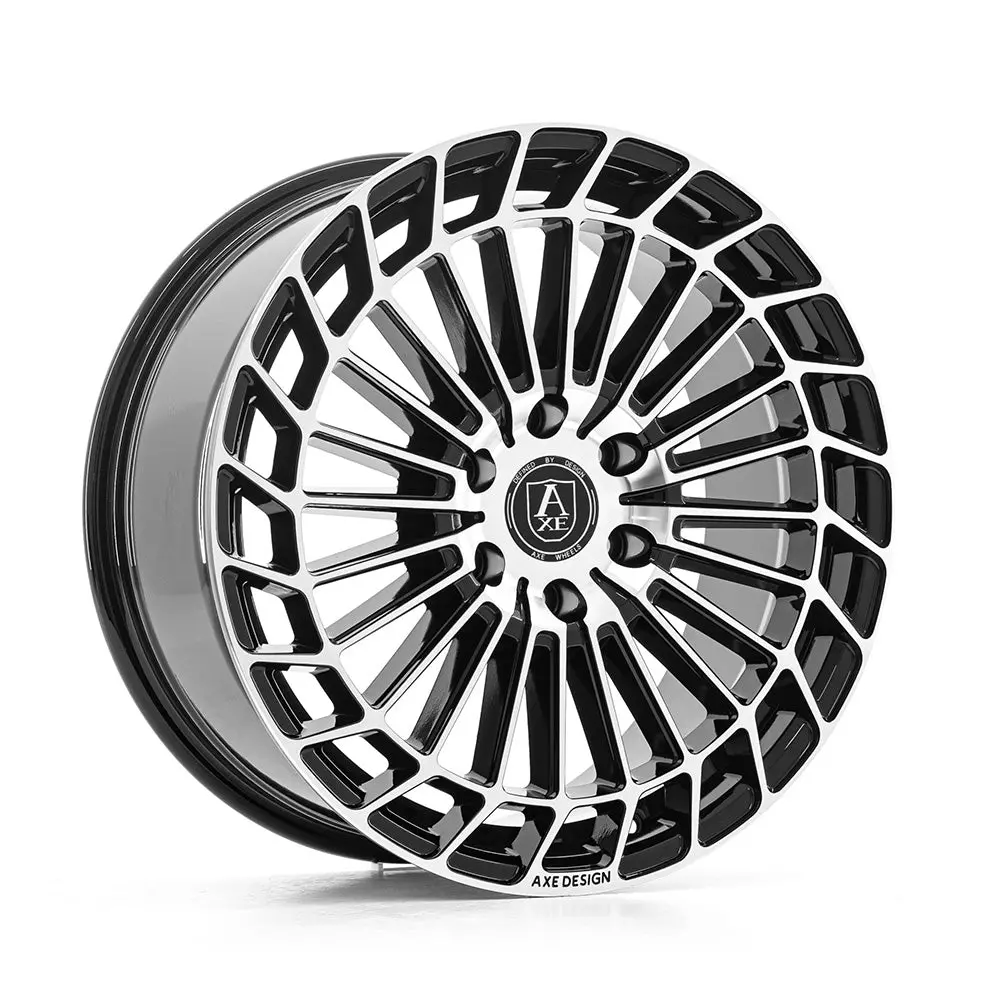 Axe Wheels Ex45 Black Polished 18*8 1