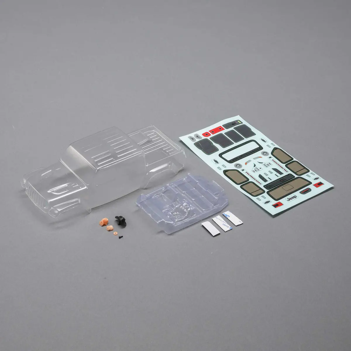 Axial Jeep Jt Gladiator Body Set, Clear:Scx24 Axi200005 1