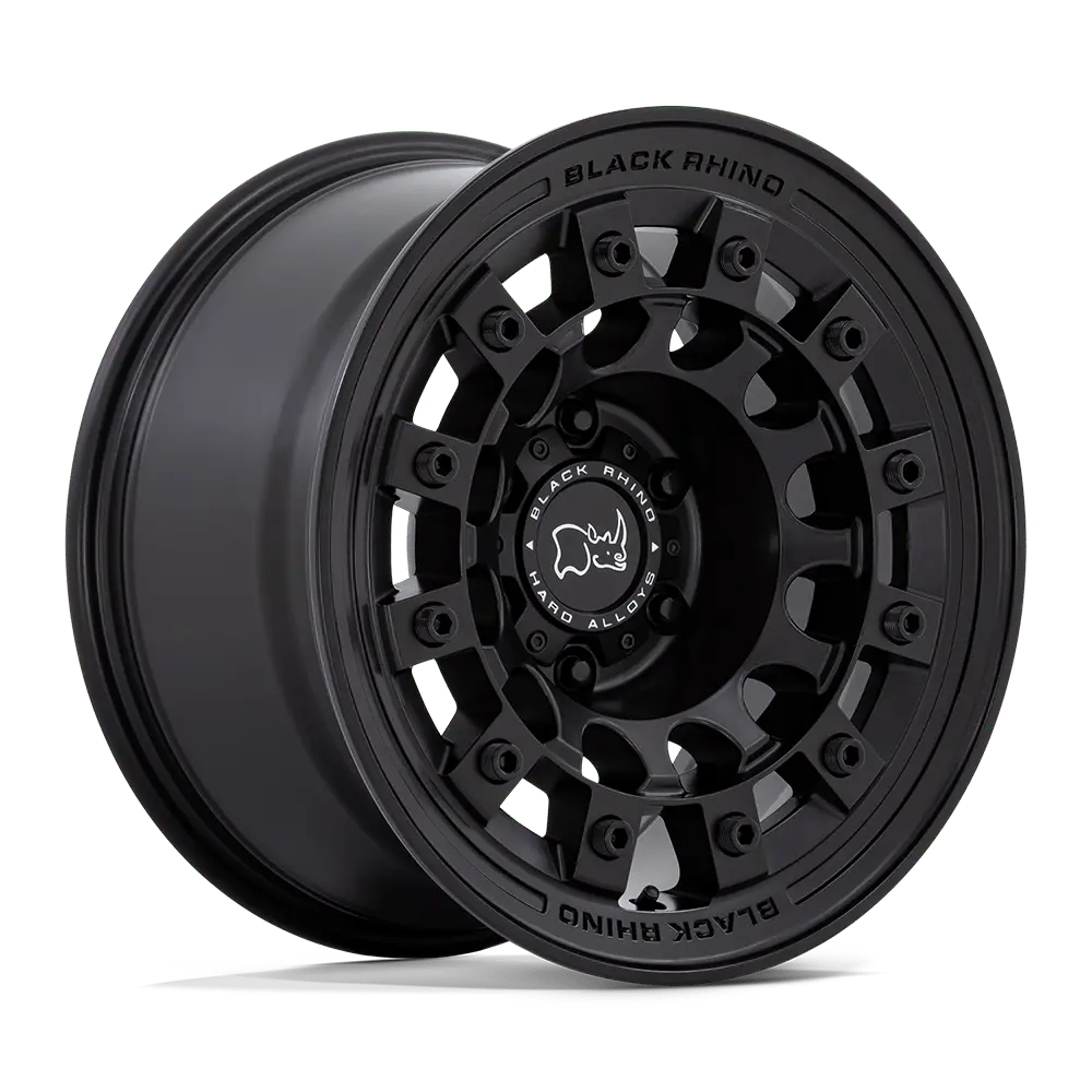 Black Rhino 17x8 Matte Black Alloy Wheel – 20mm Offset